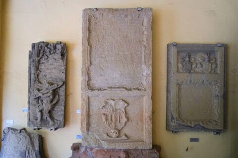 Städtisches Lapidarium, Objekte & Skulpturen